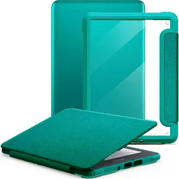 Pouzdro na čtečku elektronické knihy VSECHNONAMOBIL 120358 CRYSTAL Zaklápěcí pouzdro Amazon Kindle Paperwhite 2024 / Kindle Colorsoft Signature Edition zelené
