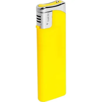 Zapalovač Plain zapalovač, žlutá