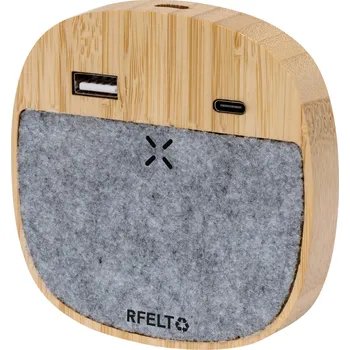 Emerson bezdrátová nabíječka, tmavě šedá