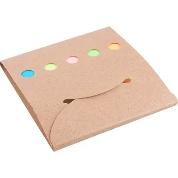 Samolepící bloček Minok Plus samolepící lístky, béžová