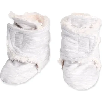 Capáčky Capáčky Basic - Světle šedá s beránkem Velikost: 6-9 měsíců