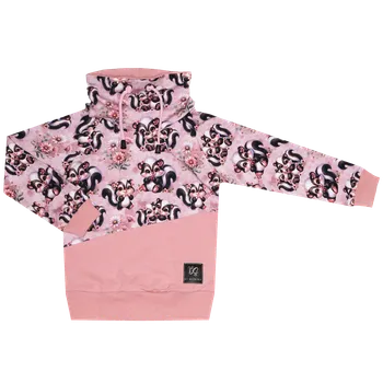 Mikina se stojáčkem - Zvířátko Velikost: 122