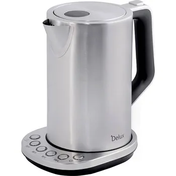 Kuchyňský spotřebič Rychlovarná konvice Orava Delux, 1,7 l stříbrná