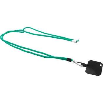 Corphon RPET lanyard na mobil, zelená