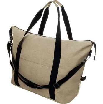 Cestovní taška Rebyss Travel cestovní taška z recyklované plátno, béžová