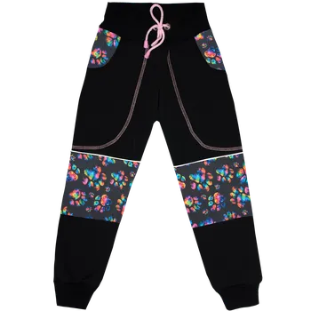 Softshellové kalhoty s fleecem - Tlapky Velikost: 116