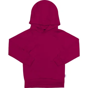 Mikina s kapucí - Basic borůvková Velikost: 80