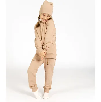 Mikina s kapucí - Basic kávová Velikost: 80