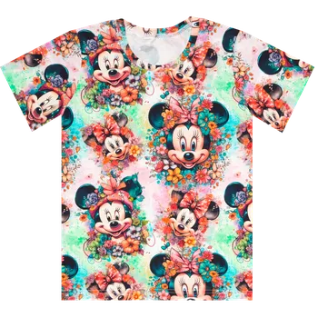 Tričko - Minnie kytičky Velikost: 92
