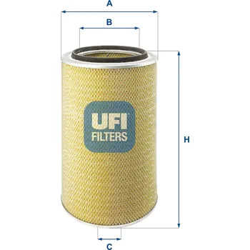 Vzduchový filtr Vzduchový filtr UFI 27.007.00