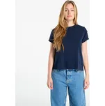 Tričko Tommy Hilfiger Gold Button Ss Tee Navy M