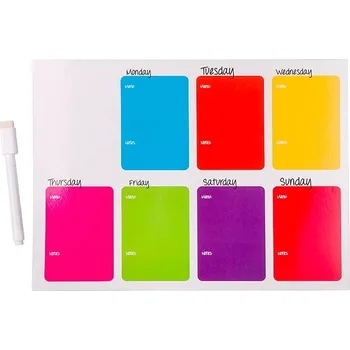 Dekorativní magnet Wefri magnetka na ledničku, bílá