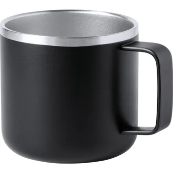 Shirley hrnek z nerez oceli, černá