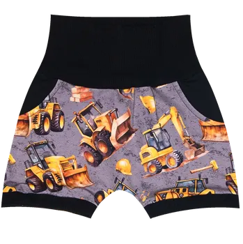 Kraťasy Baggy - Stavba šedá Velikost: 86