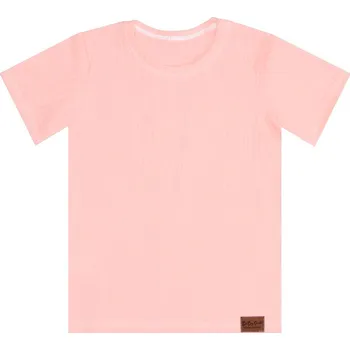 Tričko Mušelín - Světle růžová Velikost: 104
