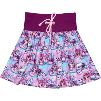 Dámská sukně Sukně řasená - Mořská panna Velikosti sukně: 92