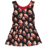 Laclové šatičky - Vánoce ( Santa ) Velikost: 80