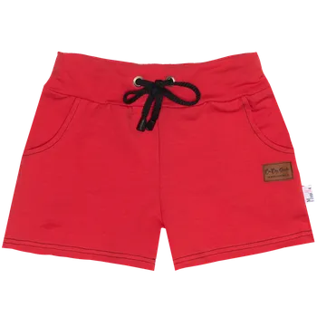 Kraťasy - Basic červené Velikost: 104