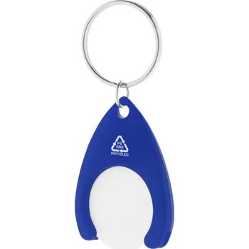 Neppy RABS přívěšek na klíče se žetonem do vozíku, modrá