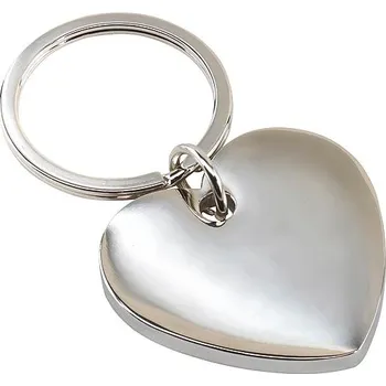 Přívěšek na klíče LOVELY, stříbrná