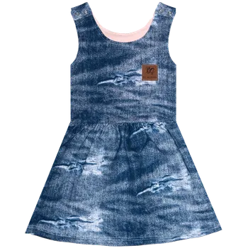 Laclové šatičky - Jeans Velikost: 68