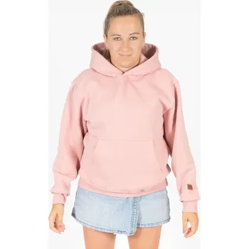 Dámská mikina Dámská zateplená mikina - Starorůžová Velikost: M