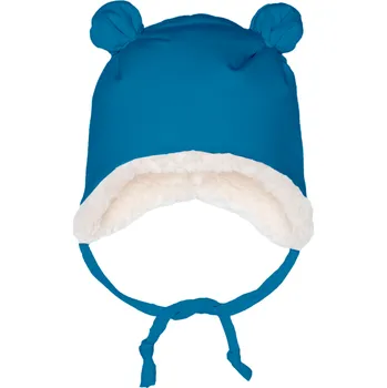 Čepice Čepička s oušky zimní - Petrolej Velikost: XXS