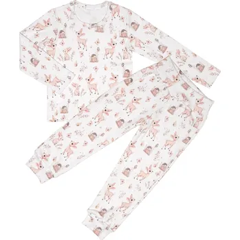 Pyžamo dlouhý rukáv ŽEBRO - Zvířátka Velikost: 86