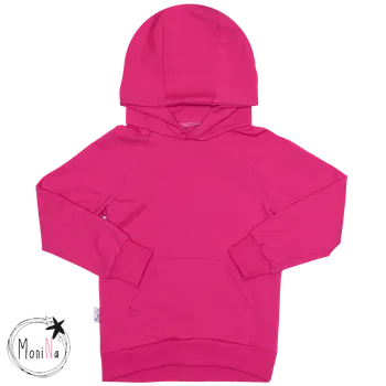 Dámská mikina Dámská mikina s kapucí Basic fuchsie Velikost: L, Druh: klasik