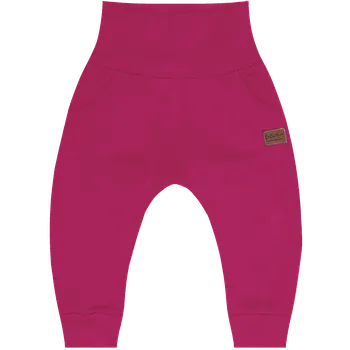 Tepláčky Baggy zateplené - Fuchsie Velikost: 68