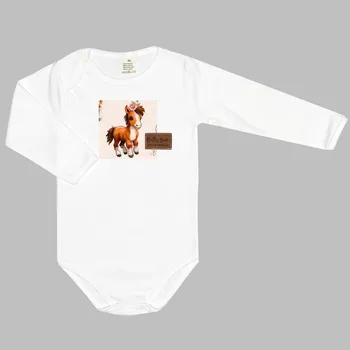 Bodyčko - Bílé Koníci Velikost: 80