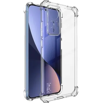 Pouzdro na mobilní telefon IMAK 38843 IMAK Ochranný silikonový kryt + fólie Xiaomi 12 / Xiaomi 12X průhledný