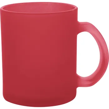 Forsa skleněný hrnek - 300 ml, červená