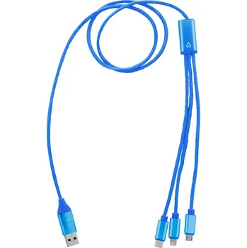 Datový kabel Ralong USB nabíjecí kabel, modrá