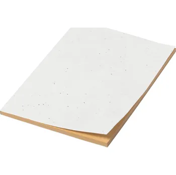 Sešit Semeno Stick blok se semínky, béžová