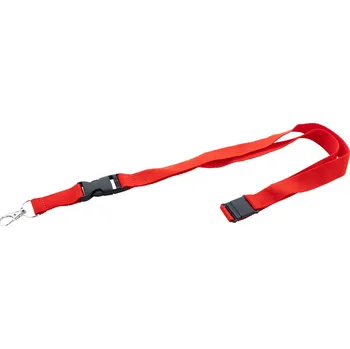 Revent Plus RPET lanyard, červená