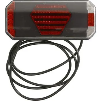 Zadní světlomet Zadní světlo levé WAŚ BLACK 2480 L BLACK