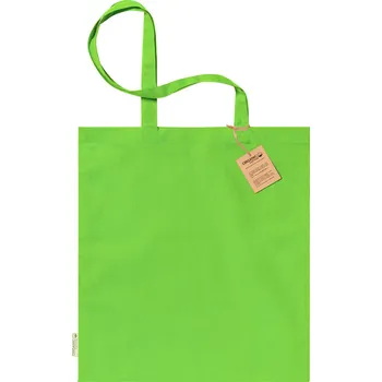 Nákupní taška Borough bavlněná nákupní taška, citrónová - limetková