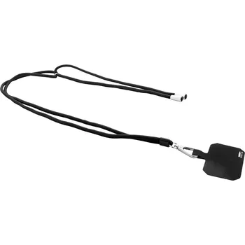 Corphon RPET lanyard na mobil, černá