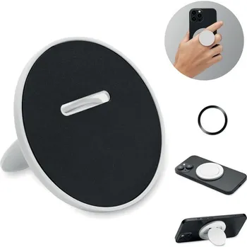 Magnetický držák telefonu - ABLE, bílá