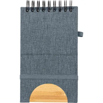 Sešit Alyxa RPET blok, šedá