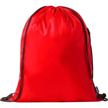 Sportovní vak Hildan RPET vak na stažení šňůrkou, červená