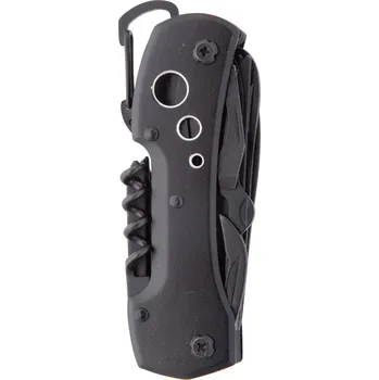 Multifunkční nůž Galloway mini multifunkční nůž, 8 funkcí, černá