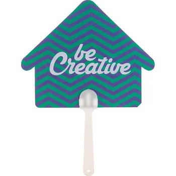 Digibreeze vějíř na zakázku, bílá