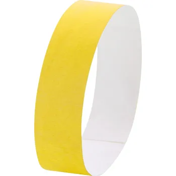 Náramek Wristvek náramky (10 ks), žlutá