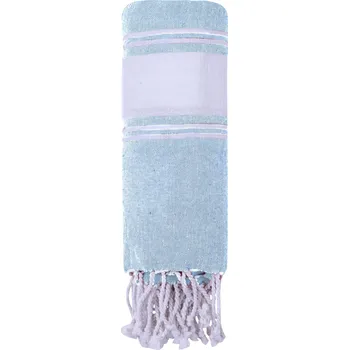 Luzimar plážový ručník, nebesky modrá