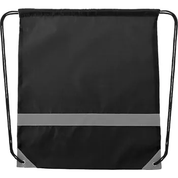 Vidraw vak na stažení s reflexními částmi, černá