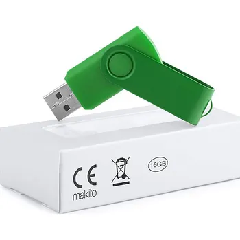 USB flash disk Survet 16Gb - USB paměť, zelená