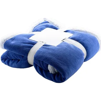 Pikniková deka Sammia fleecová deka z korálu, modrá