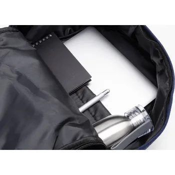 Městský batoh Recabak batoh z recyklovaného plátna modrá